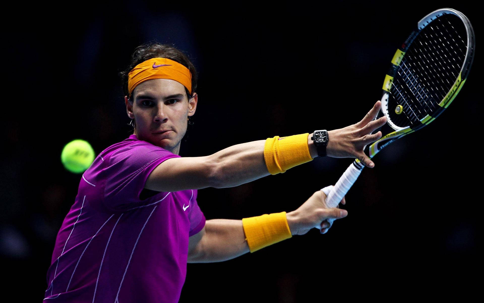 Rafael Nadal Superstar Del Tennis. Sfondo
