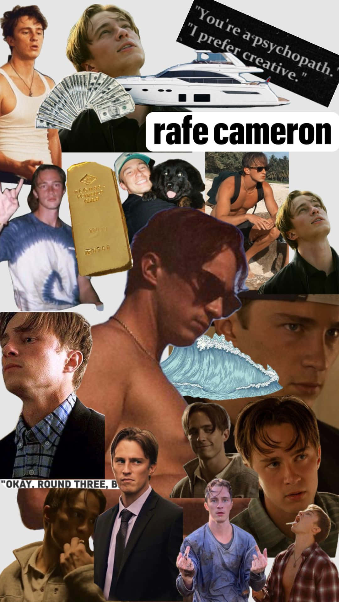 Rafe Cameron Collage Wallpaper