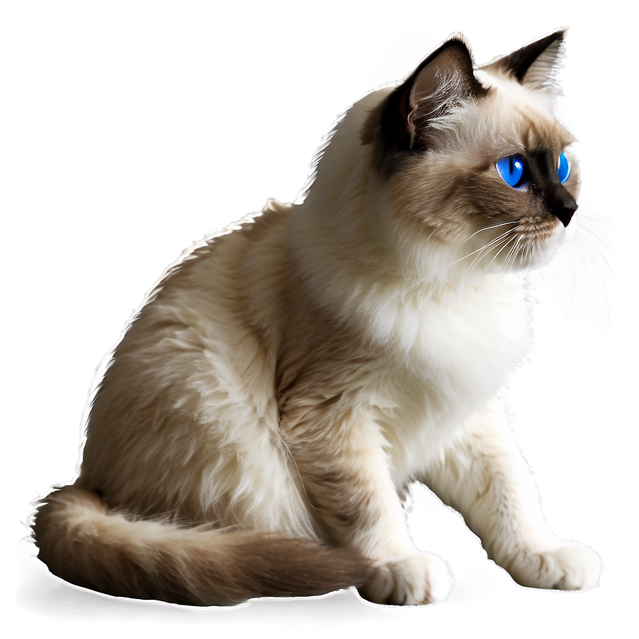 Download Ragdoll Cat Png Xeu14 | Wallpapers.com