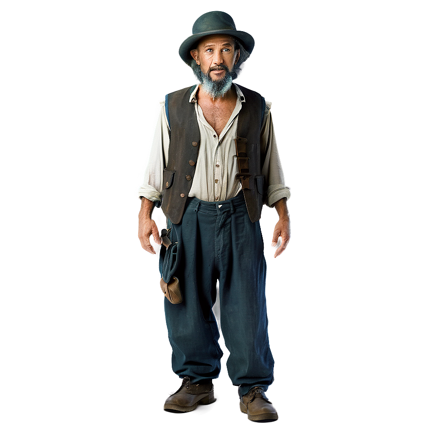 Ragged Hobo Costume Png 06242024 PNG