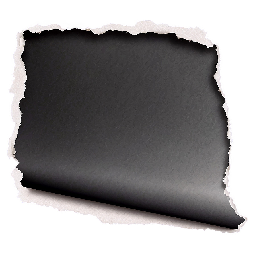 Ragged Paper Edge Illustration Png 78 PNG