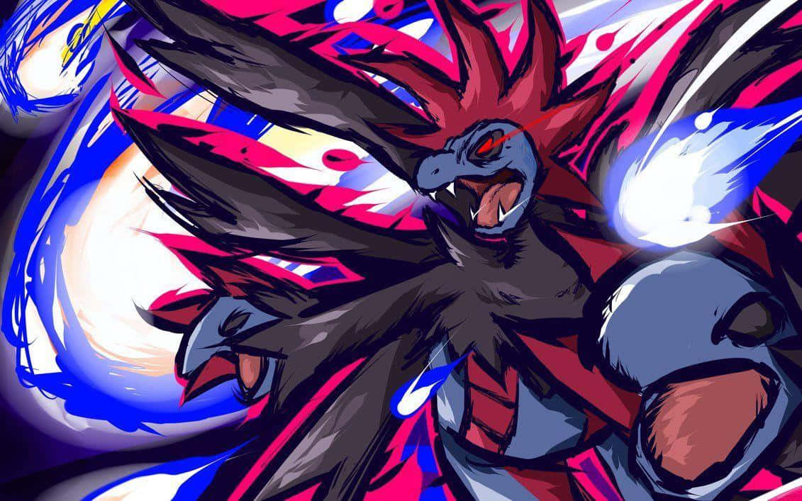 Raging Dragon Pokémon Hydreigon Wallpaper