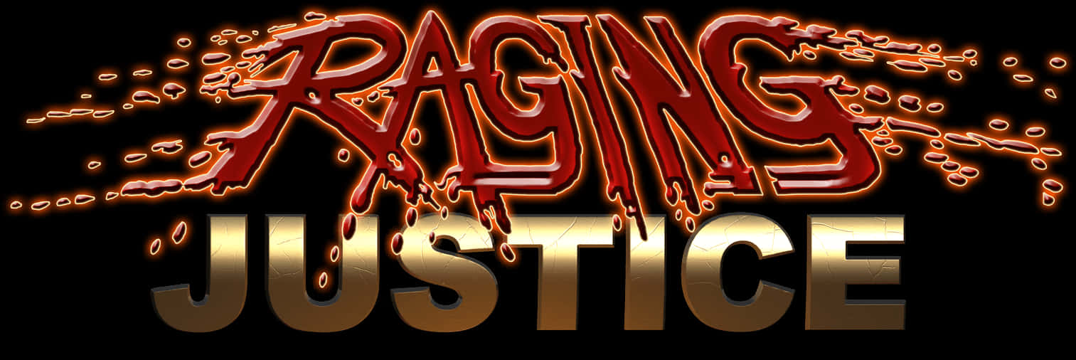Raging Justice Game Logo PNG