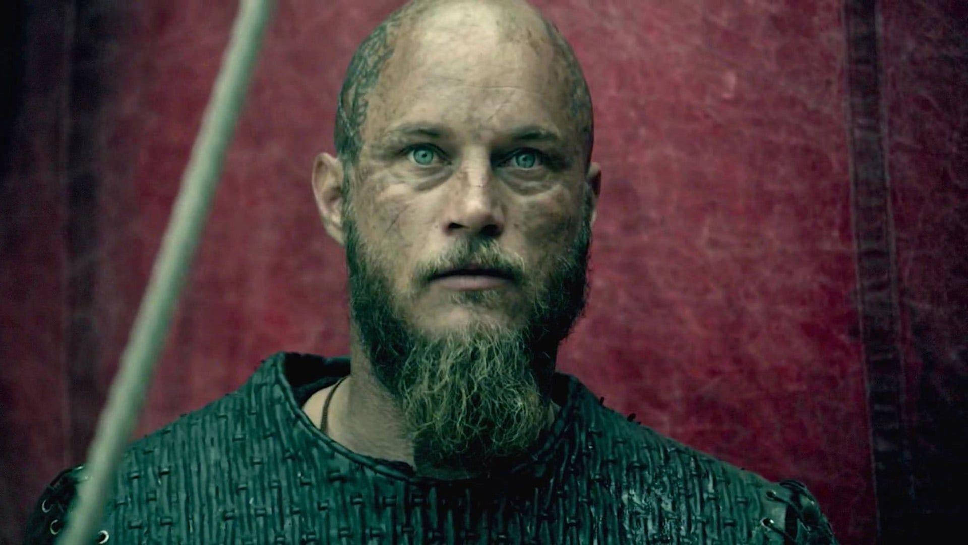 Titoloil Maestoso Ragnar Lothbrok In Qualità 4k Sfondo