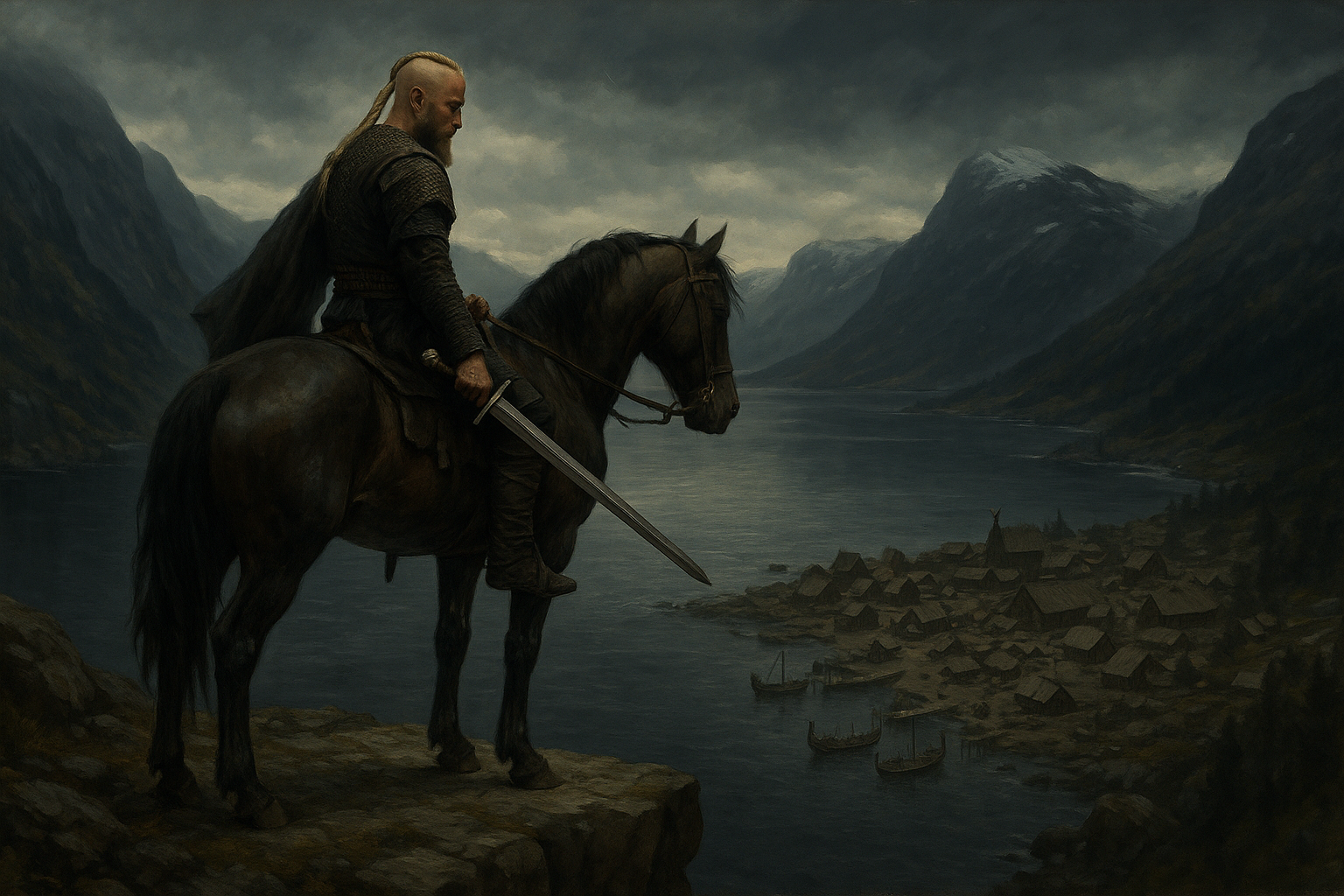 Ragnar Lothbrok King Of Kings Wallpaper