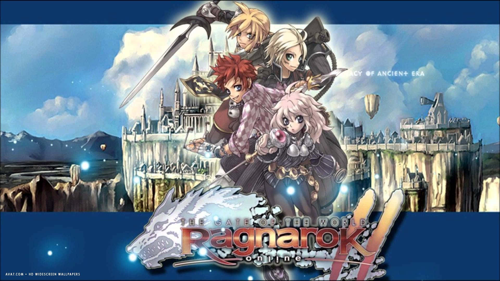 Experience exciting battles and amazing journeys in Ragnarok Online Wallpaper