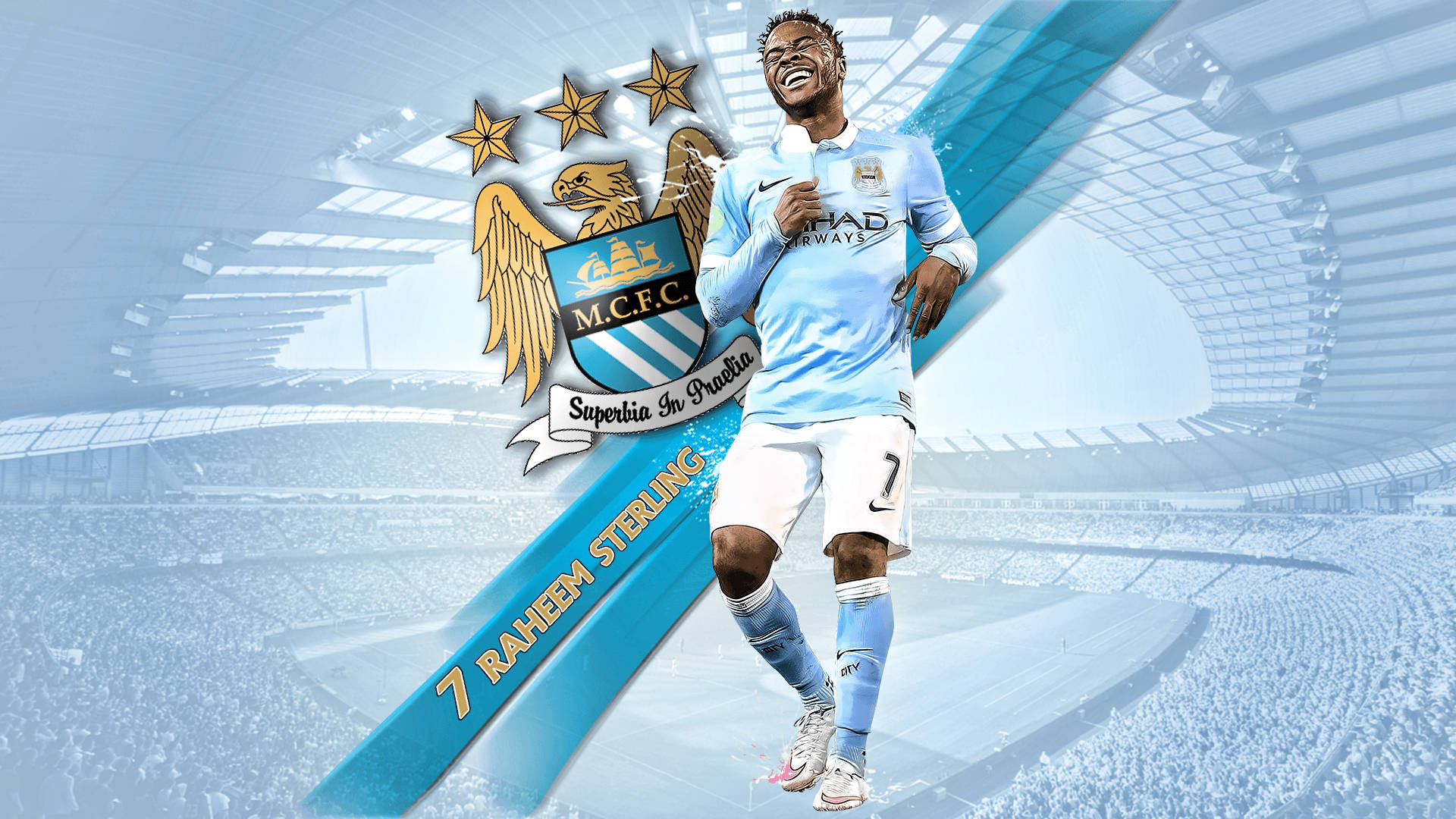Raheem Sterling For Mcfc Picture