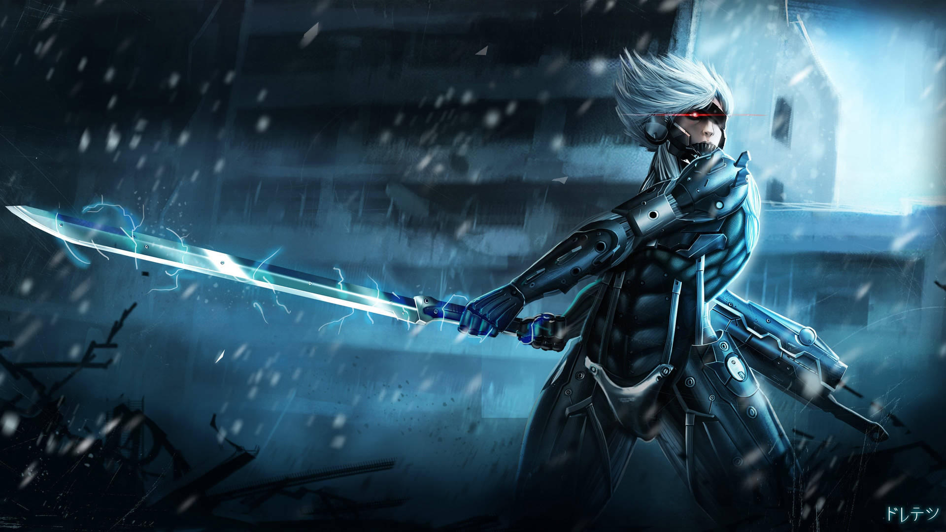 Raiden Is Ready For Whatever Comes His Way Wallpaper