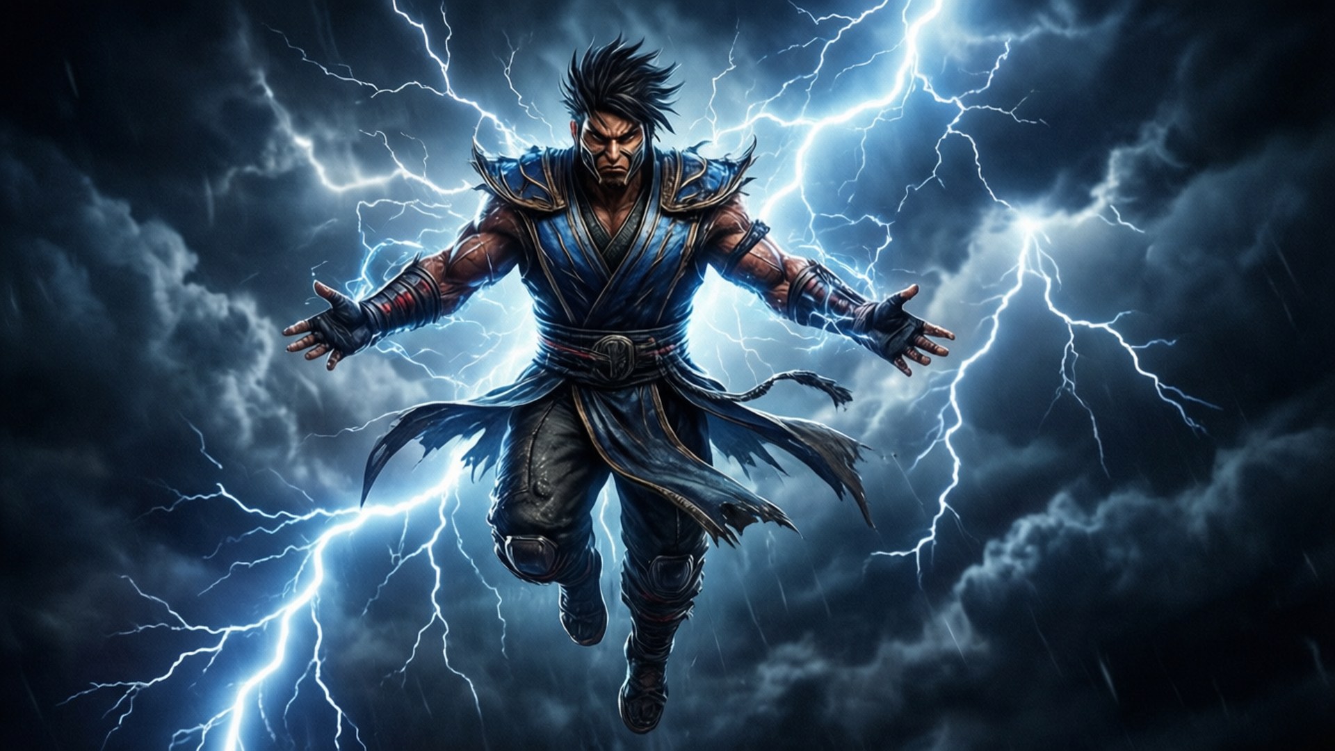 Raiden's Lightning Storm Wallpapers