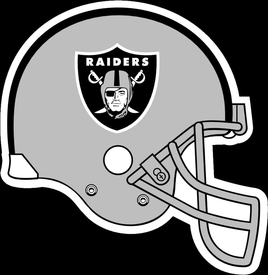 Raiders Football Helmet Logo PNG