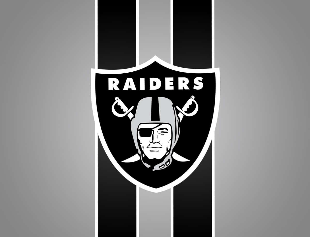 Oakland Raiders officielt logo. Wallpaper