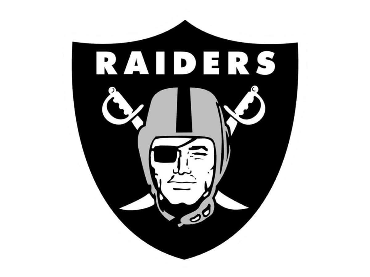 Simple Las Vegas Raiders Team Logo Wallpaper