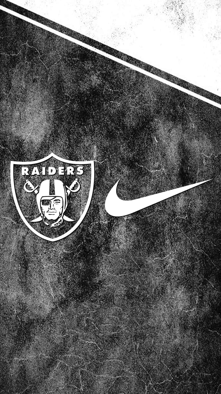 Raiders Nike Branded Wallpaper Wallpaper