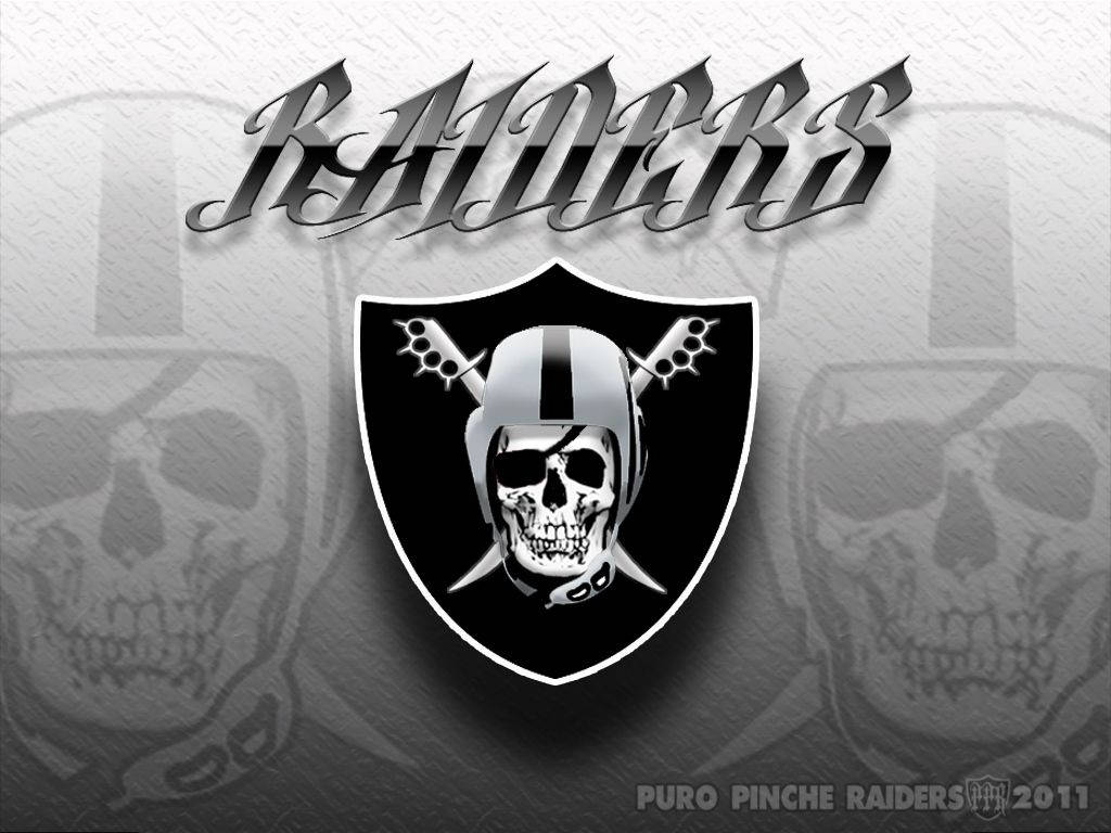 Raiders Skull Logo Wallpaper