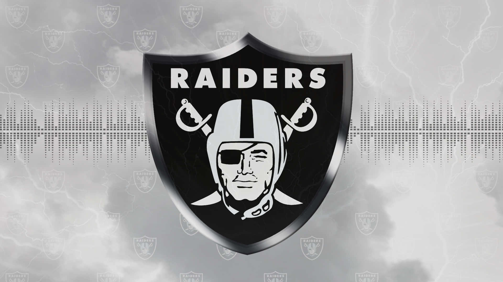 Raiders Team Logo Shield Wallpaper
