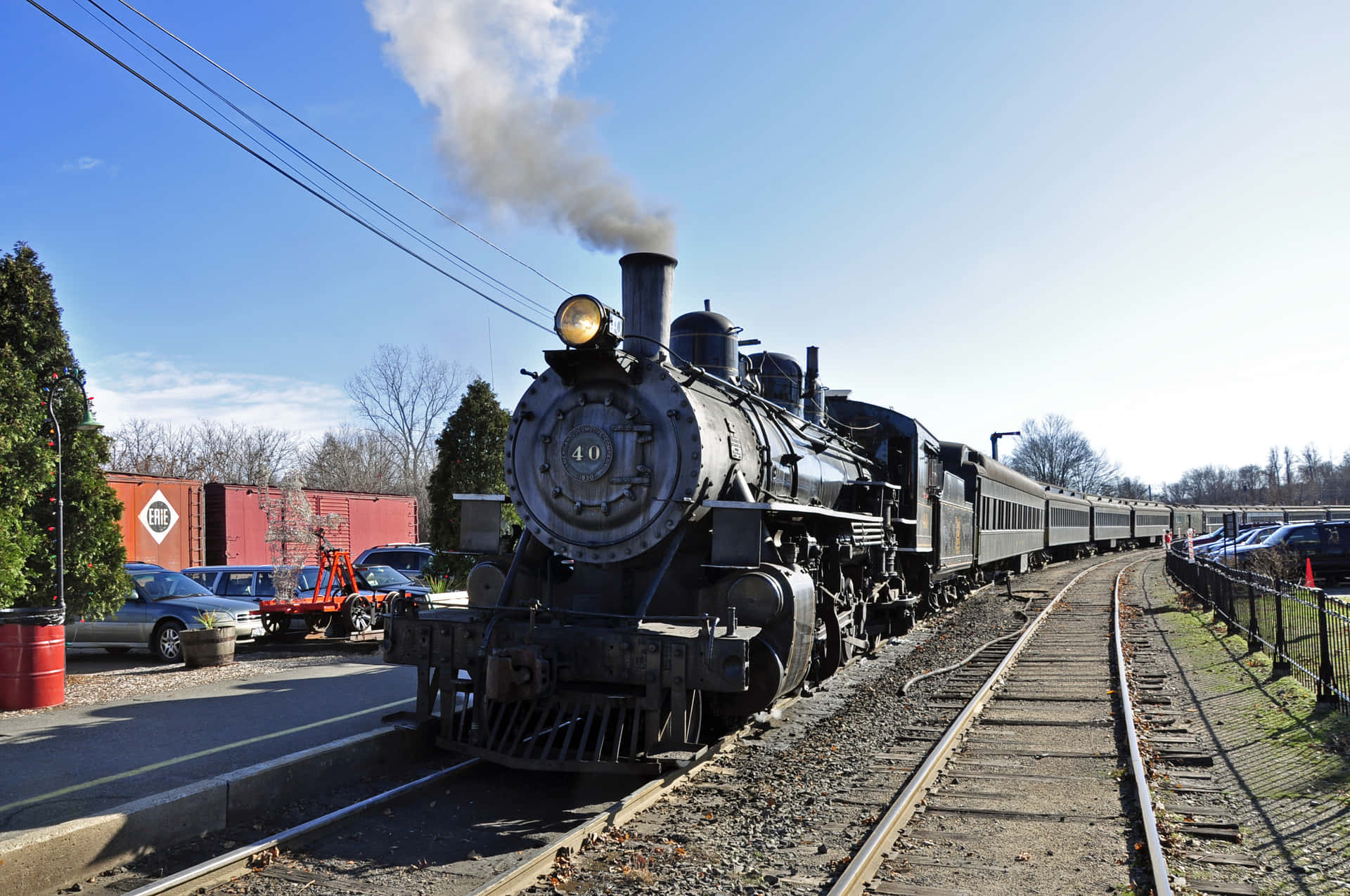 Steam Train Railroad Picture