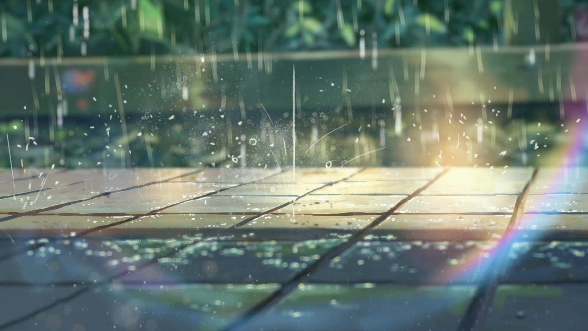 Beautiful rain anime Wallpapers Download | MobCup