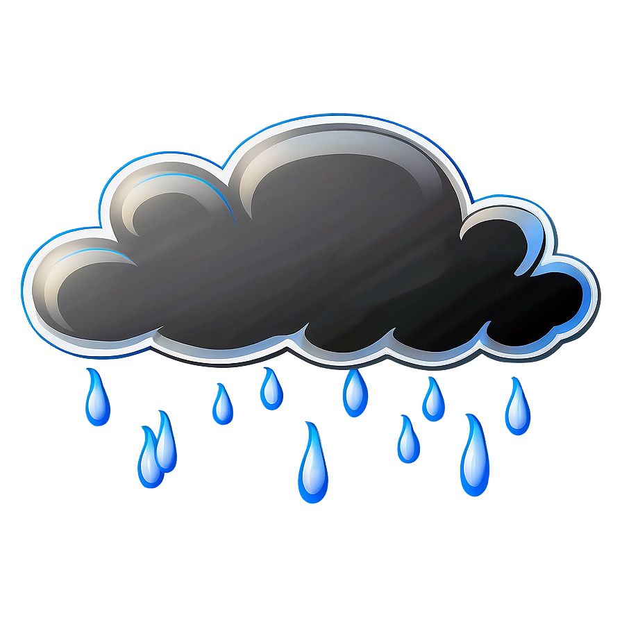 Rain Cloud Icon Png Nov PNG