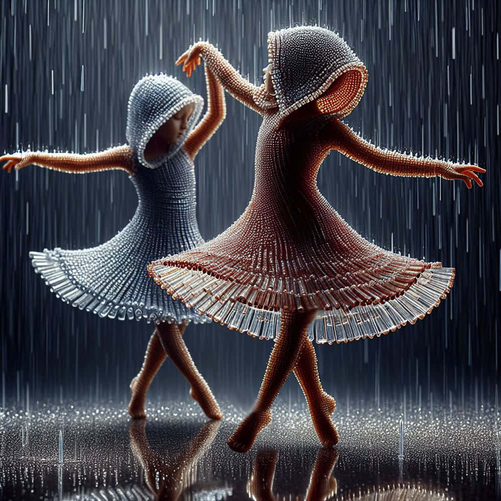 Rain Dance Figurines Dancing Wallpaper