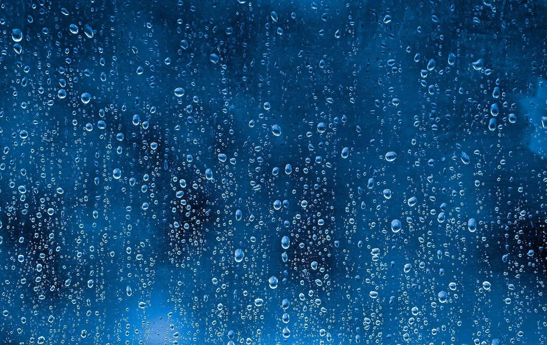 raindrops falling from the sky wallpaper