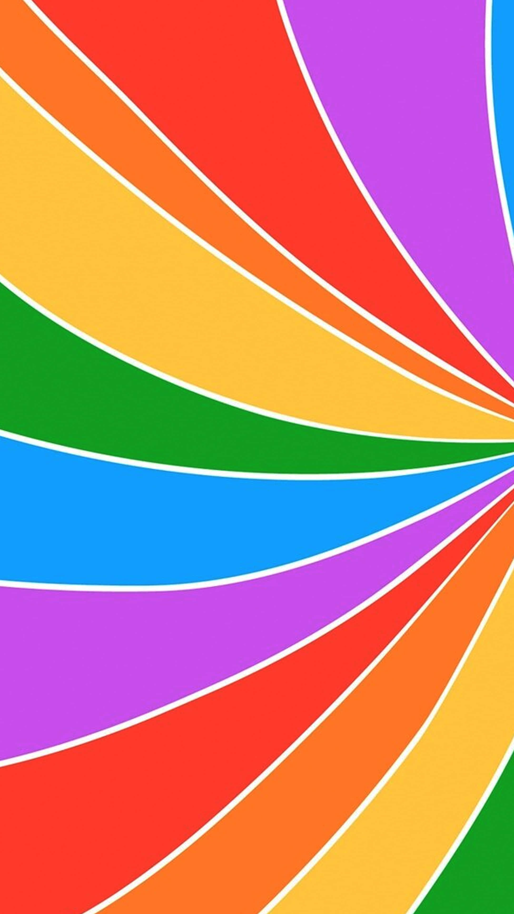 Rainbow 2160 X 3840 Background