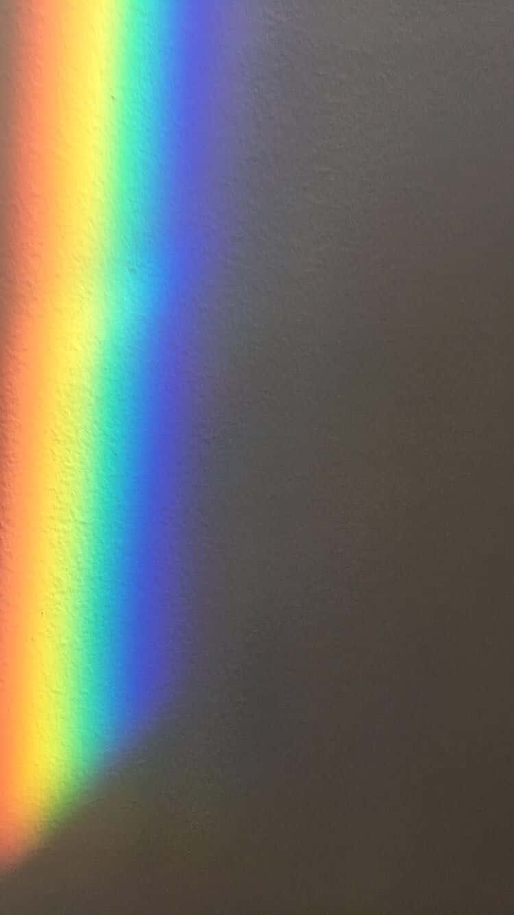 Vibrant Rainbow Aesthetic Background
