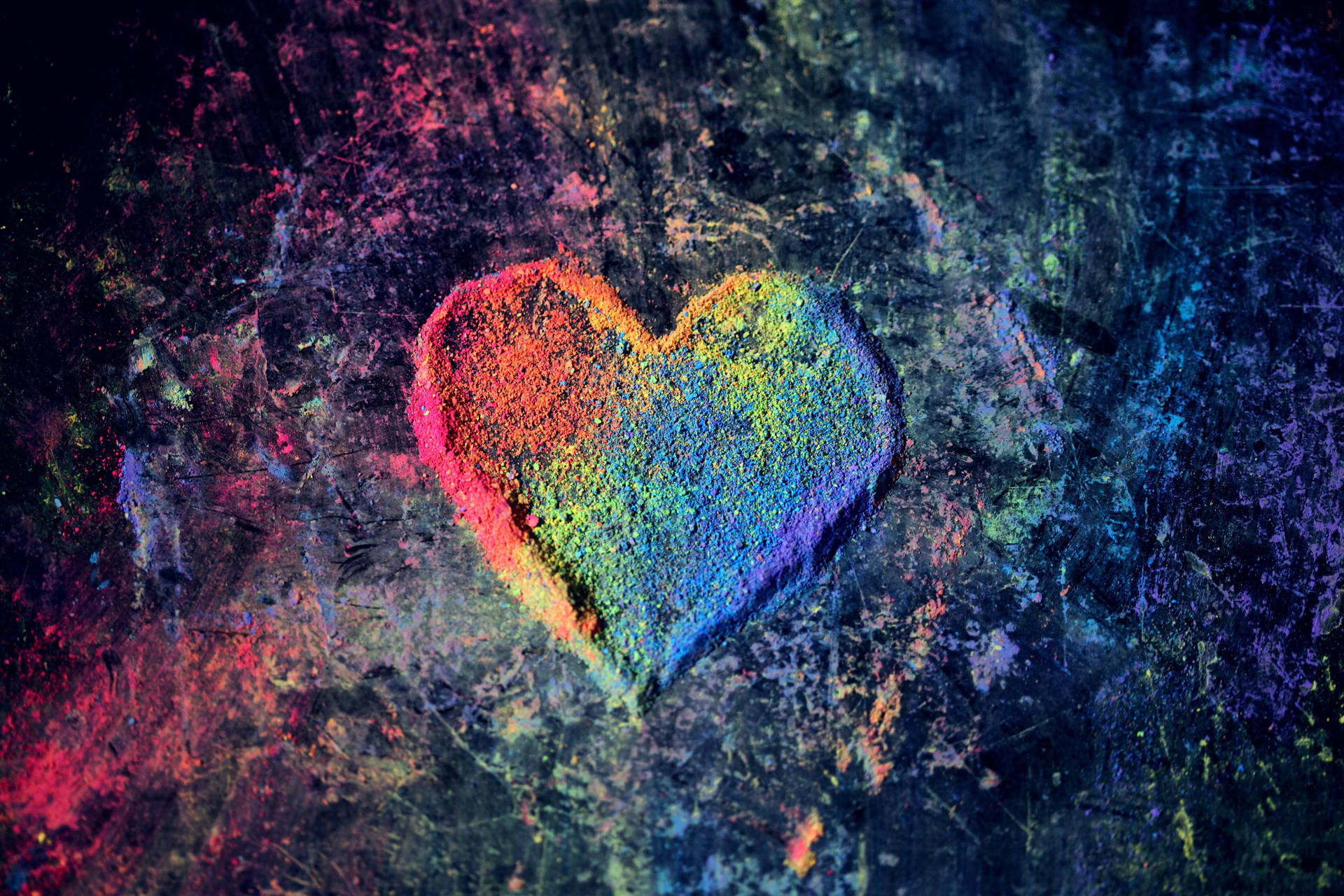 Rainbow Aesthetic Heart