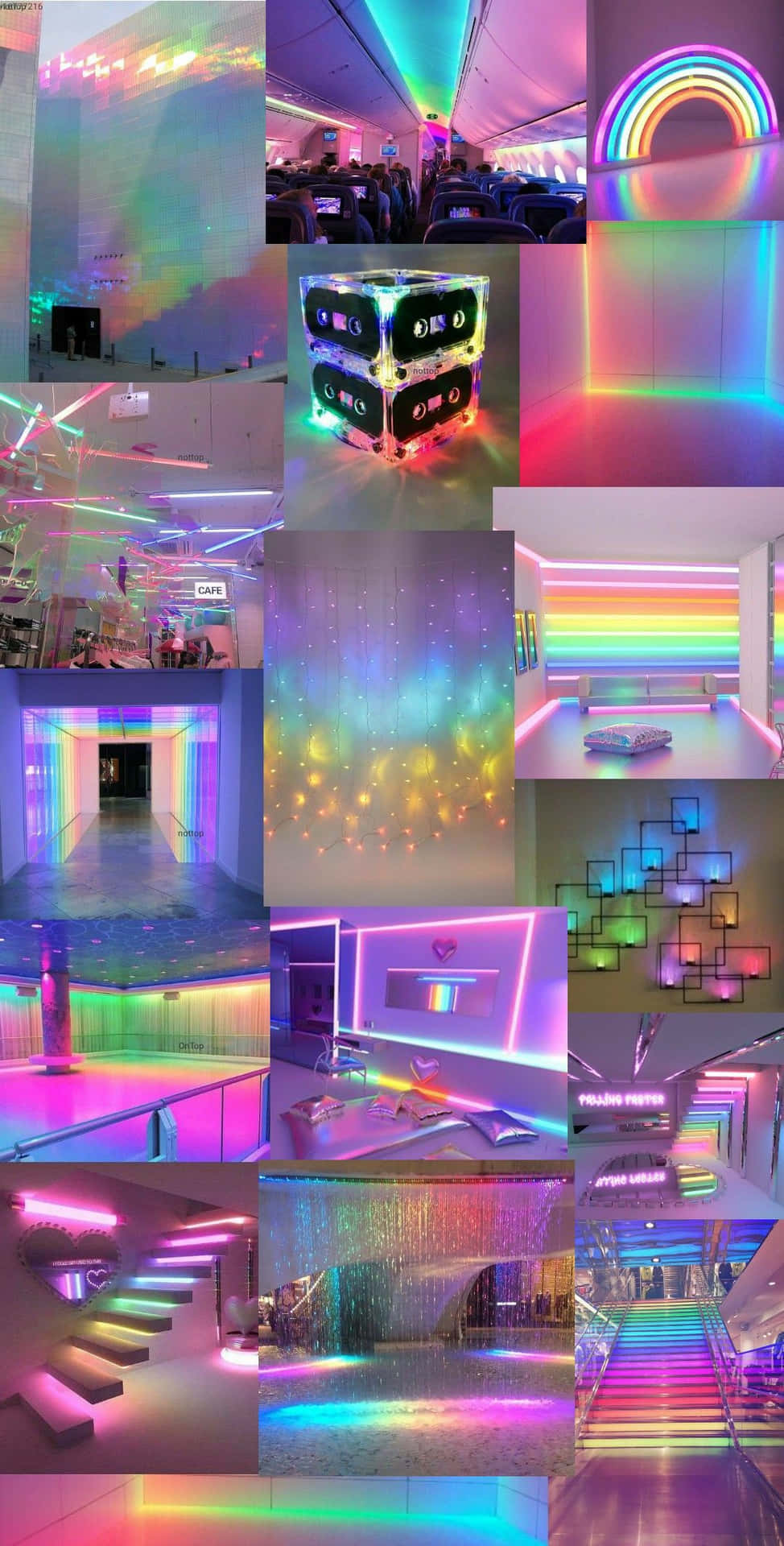 Brighten up your day with a colorful Rainbow Aesthetic.