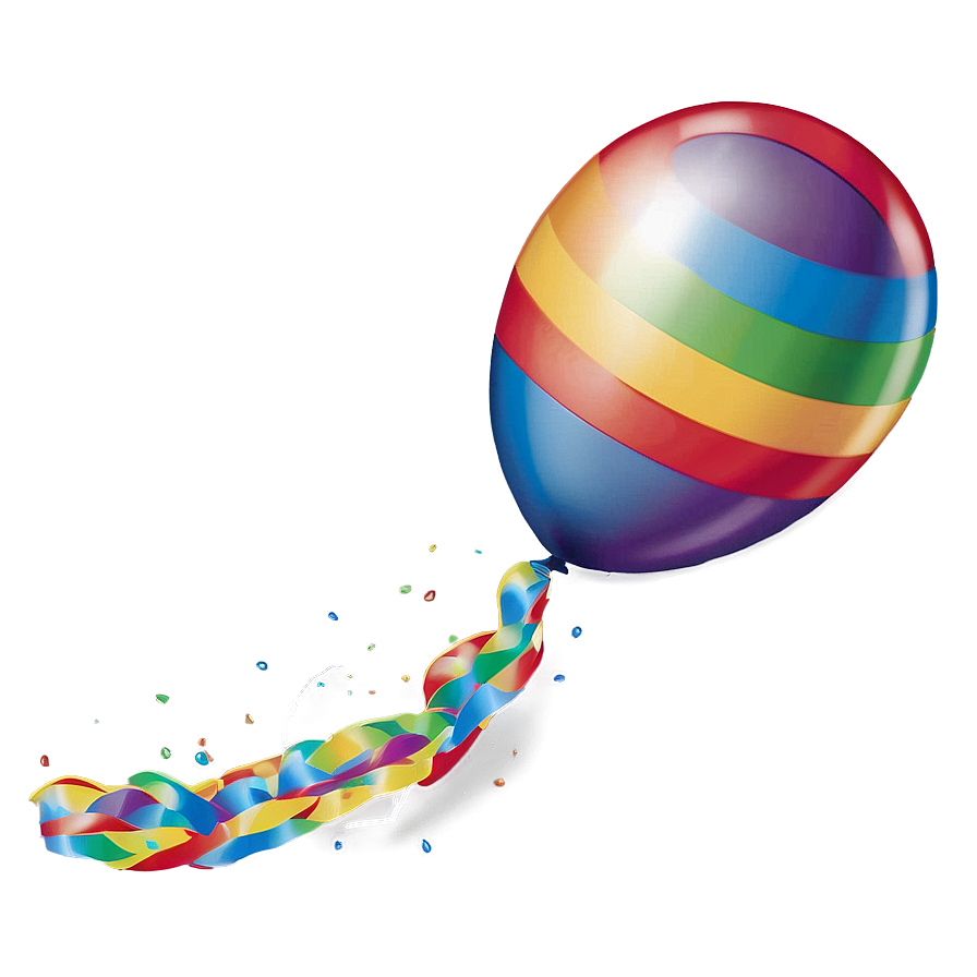 Rainbow Balloon Png Hue PNG