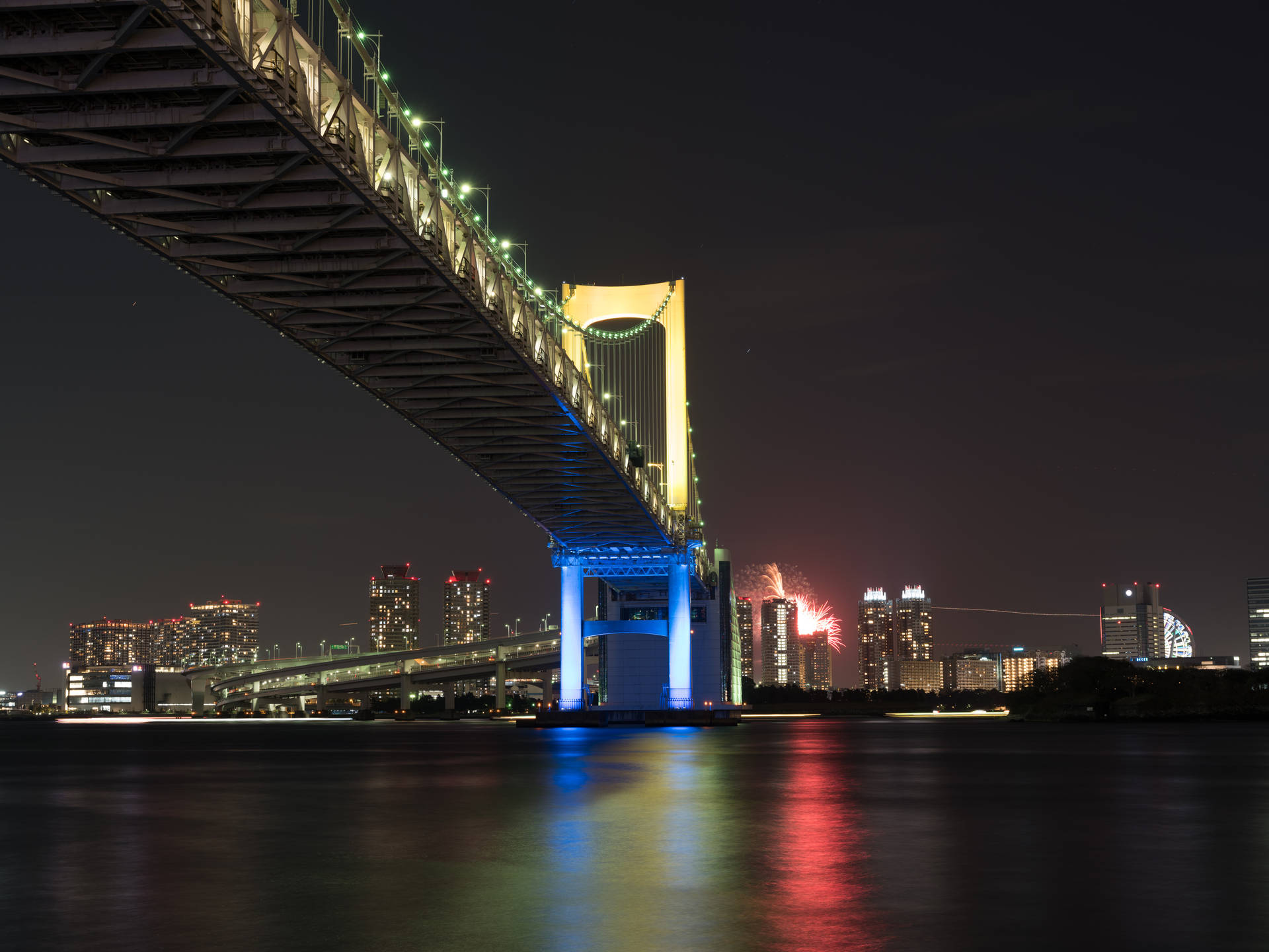 Rainbow Bridge In Tokyo Wallpaper