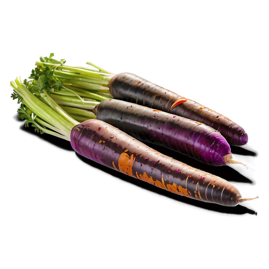 Rainbow Carrots Png 06132024 PNG