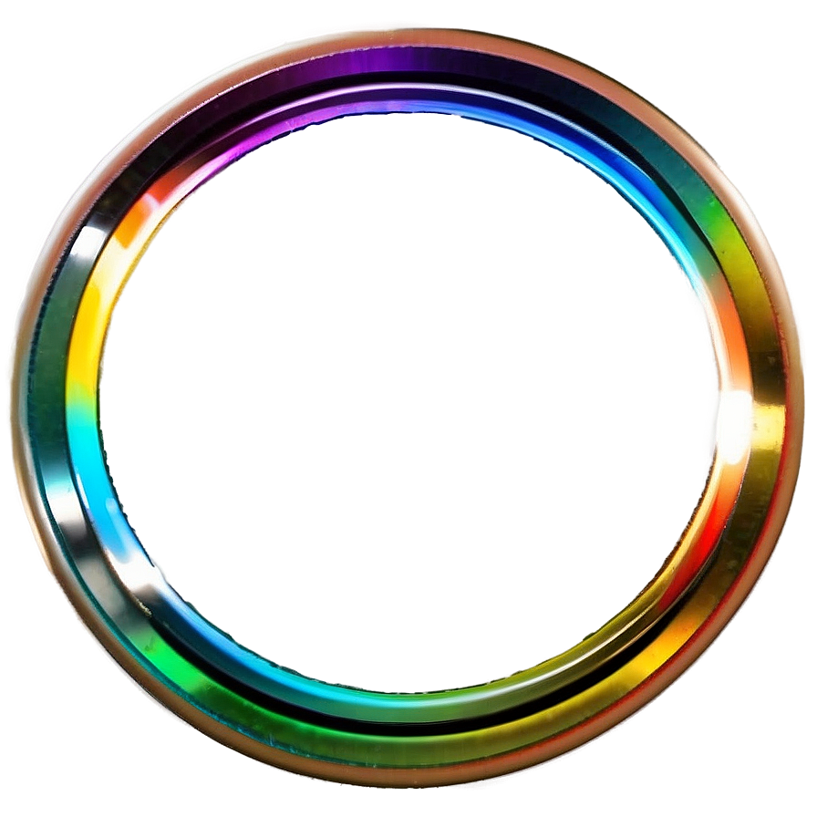 Download Rainbow Circle Frame Png Mll62 | Wallpapers.com