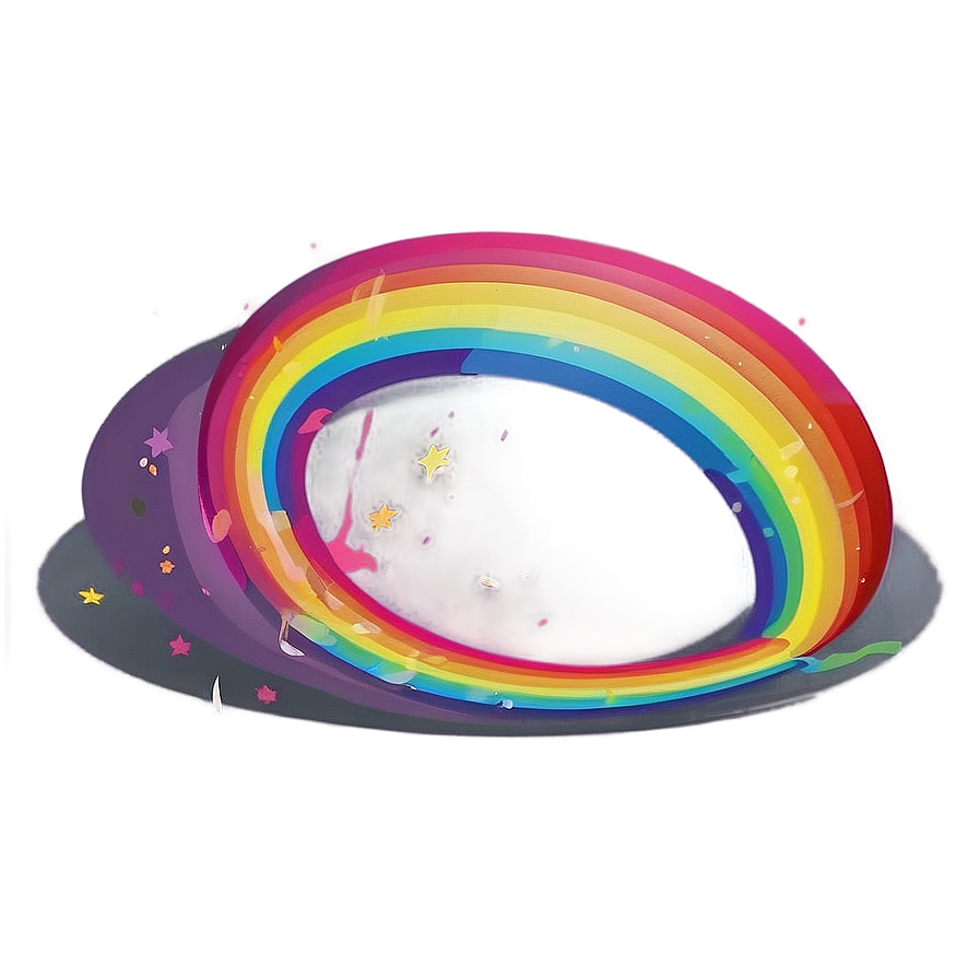 Rainbow Circle Vector Art Png Rsj PNG