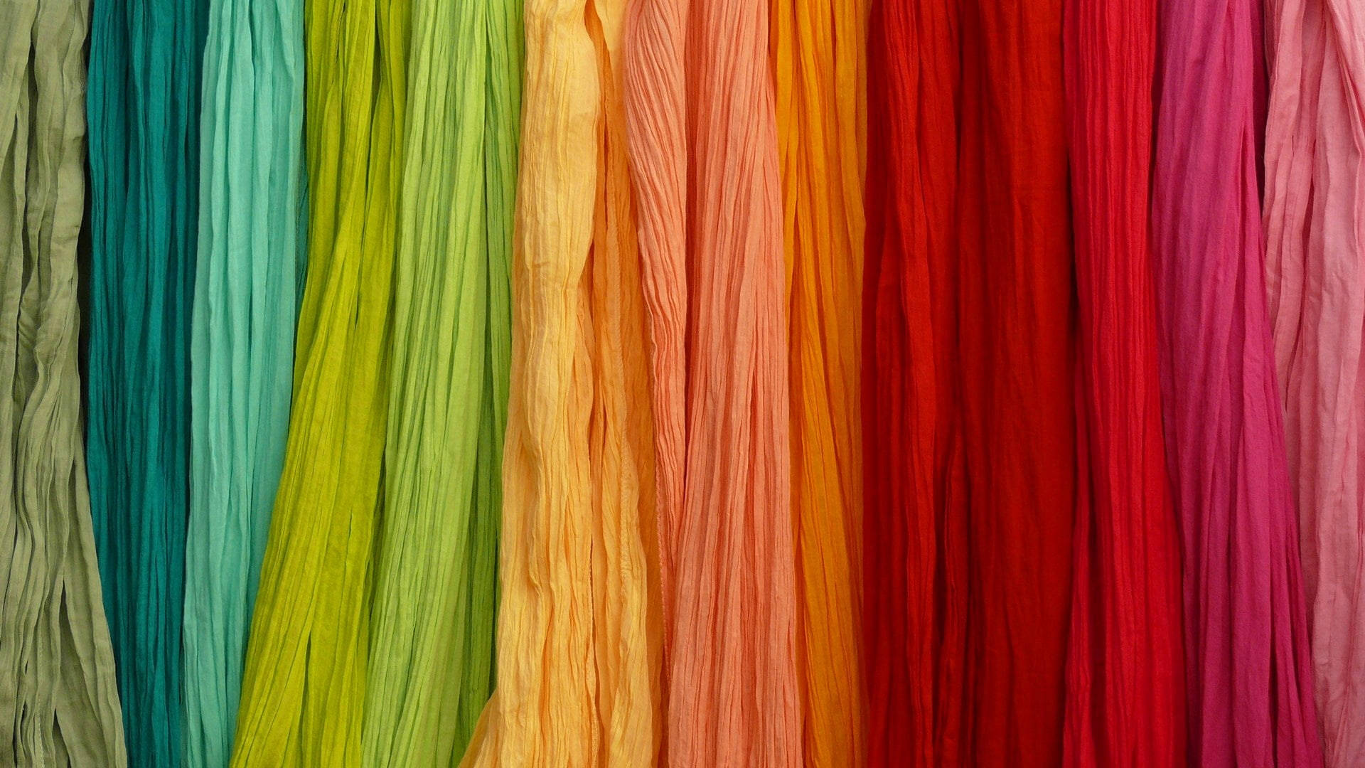 Rainbow Clothes Background