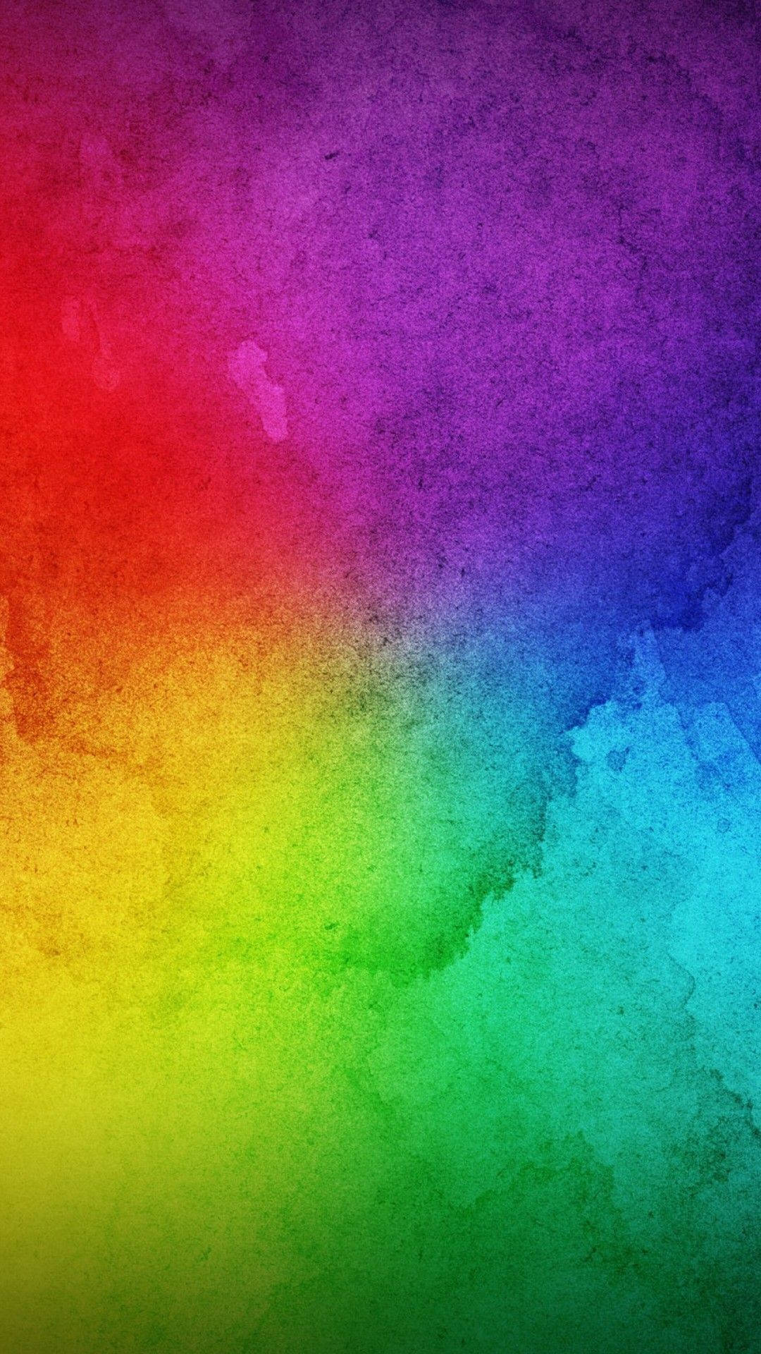 Rainbow Color Iphone Wallpaper