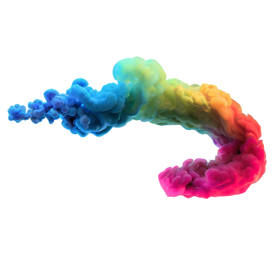 Download Rainbow Color Smoke Effect Png 37 | Wallpapers.com