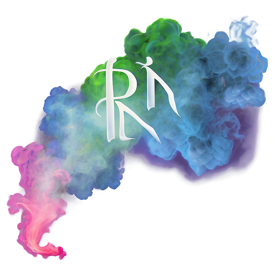 Download Rainbow Color Smoke Effect Png Vcb | Wallpapers.com