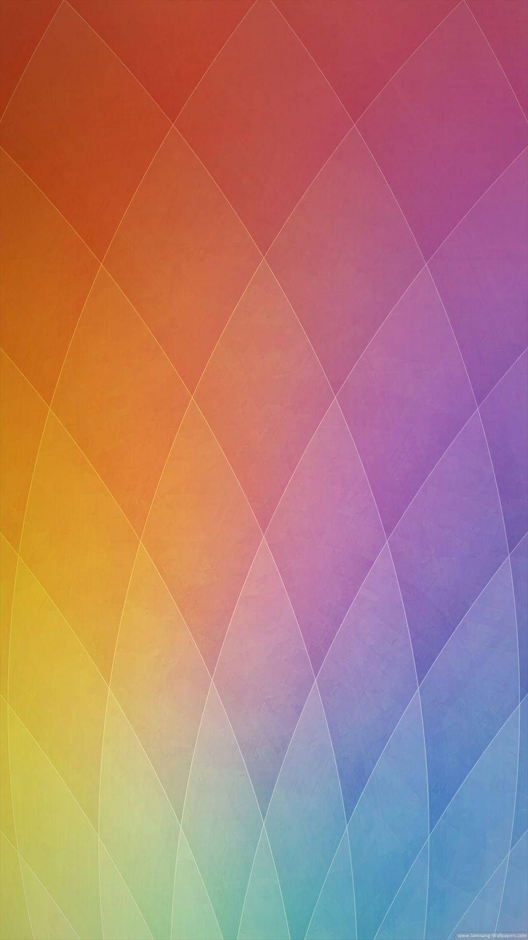 Diamantesde Colores Del Arcoíris En Miui. Fondo de pantalla