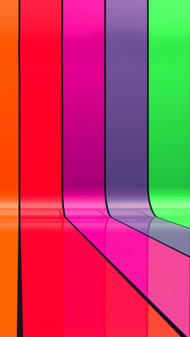 Rainbow Colorful Iphone 5s Wallpaper