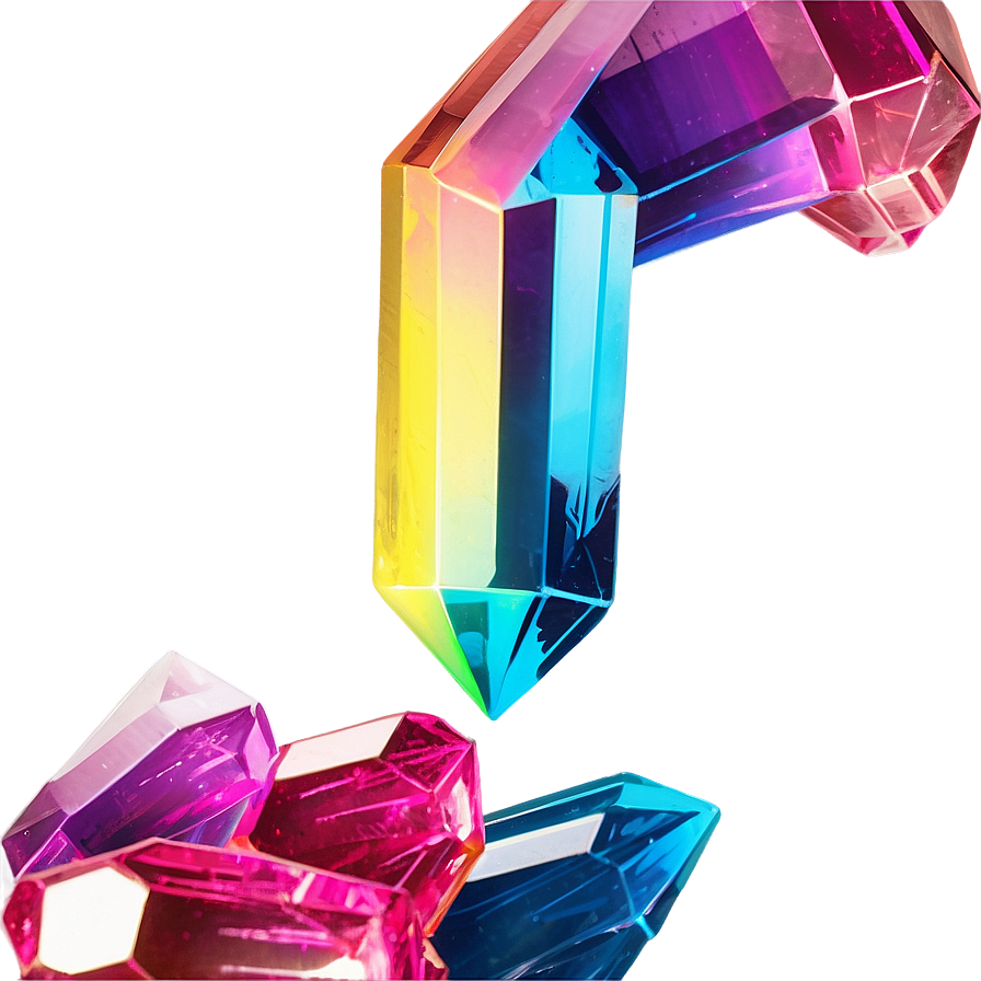 Rainbow Crystal Png 05242024 PNG