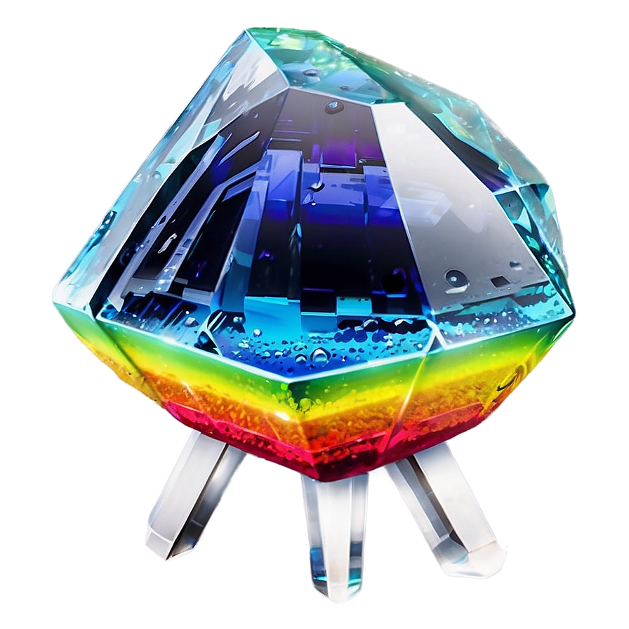 Rainbow Crystal Png 05242024 PNG