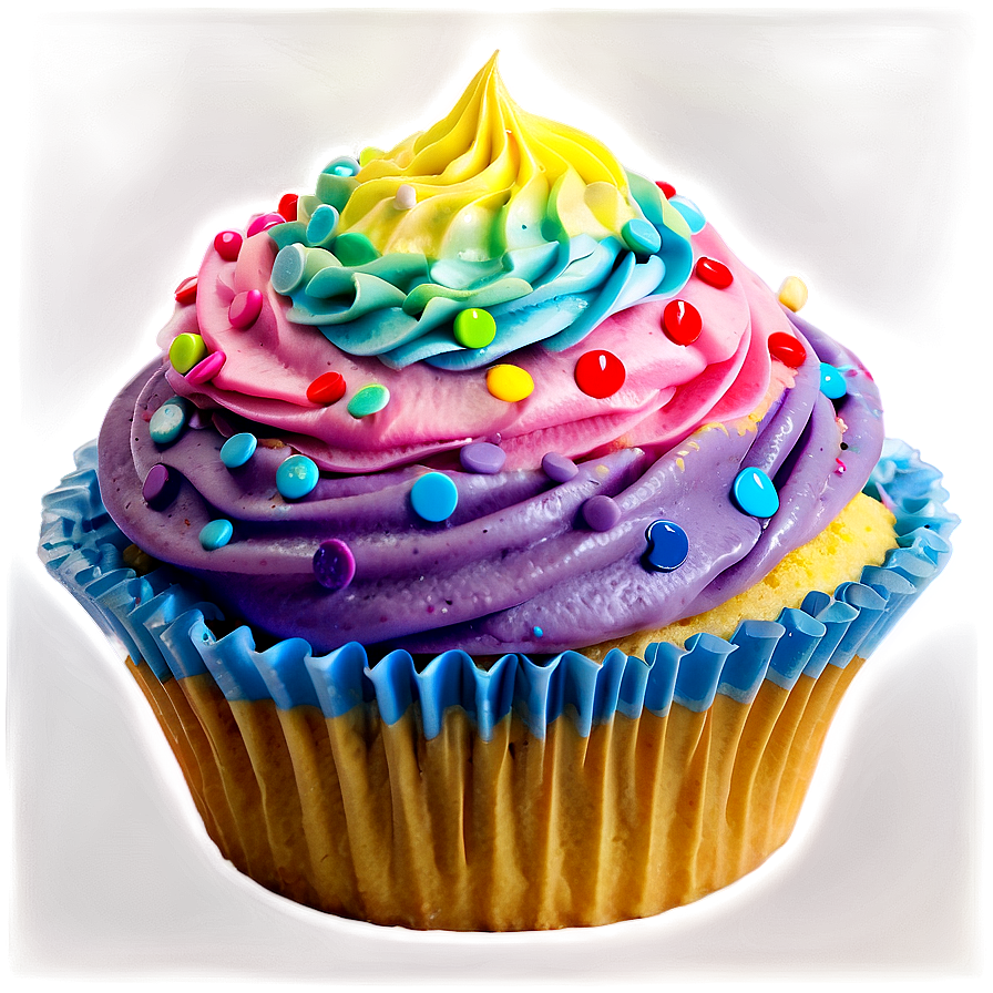 Rainbow Cupcake Png Cks PNG
