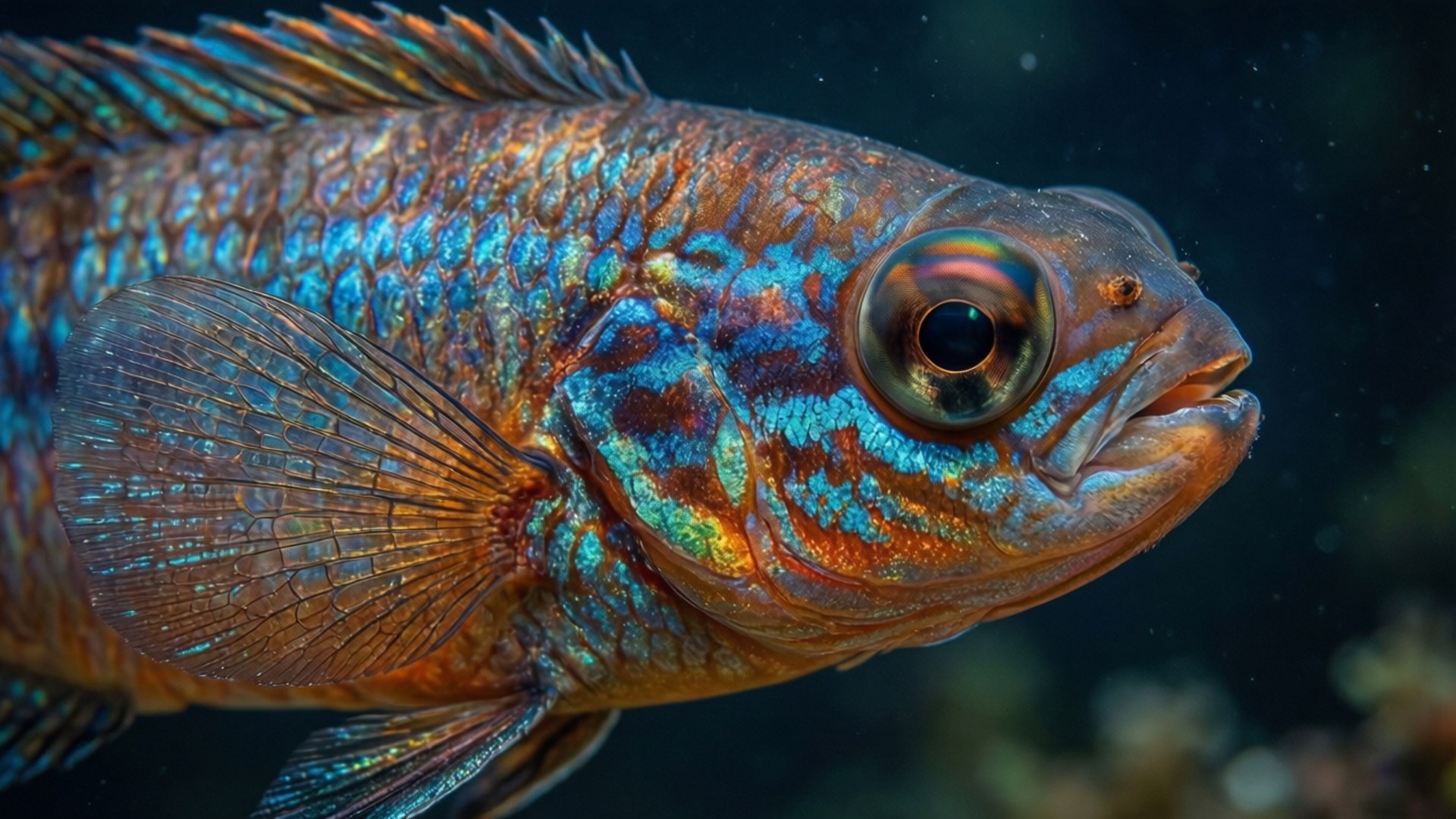 Macro de Darter Arco-Íris Papéis de Parede