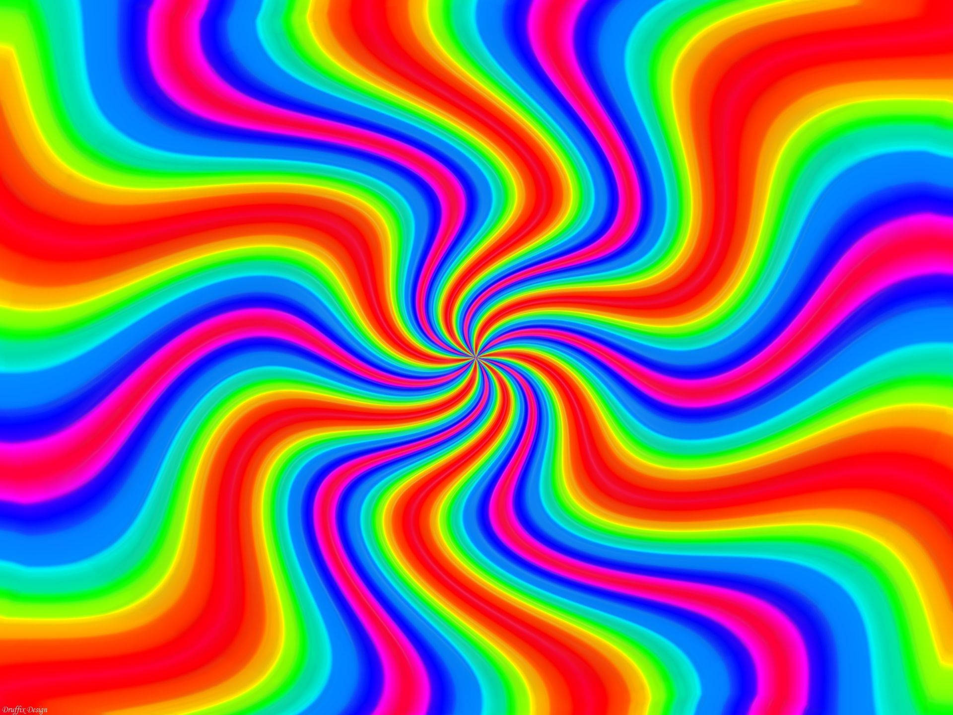Rainbow Dizzy Wallpaper