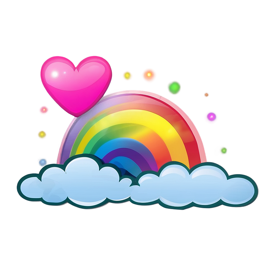Rainbow Emoji Png 04292024 PNG