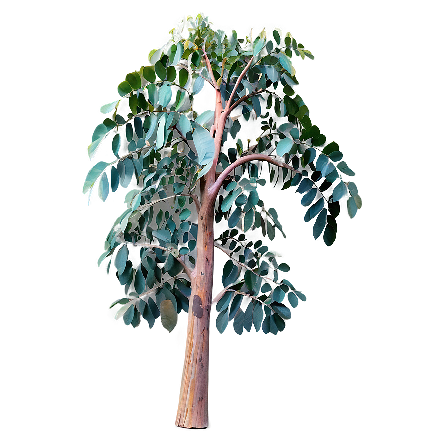 Rainbow Eucalyptus Tree Png Gvy22 PNG