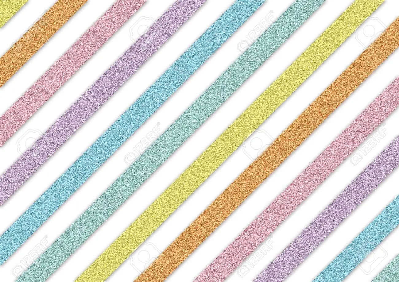 Celebrate Colorfully with Rainbow Glitter Wallpaper