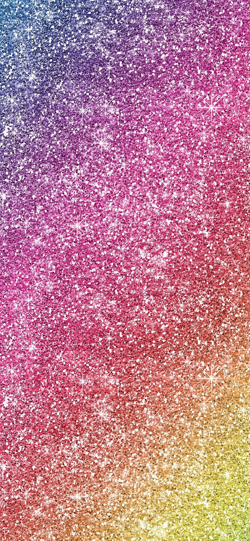 Stop and stare at this dazzling rainbow glitter. Wallpaper