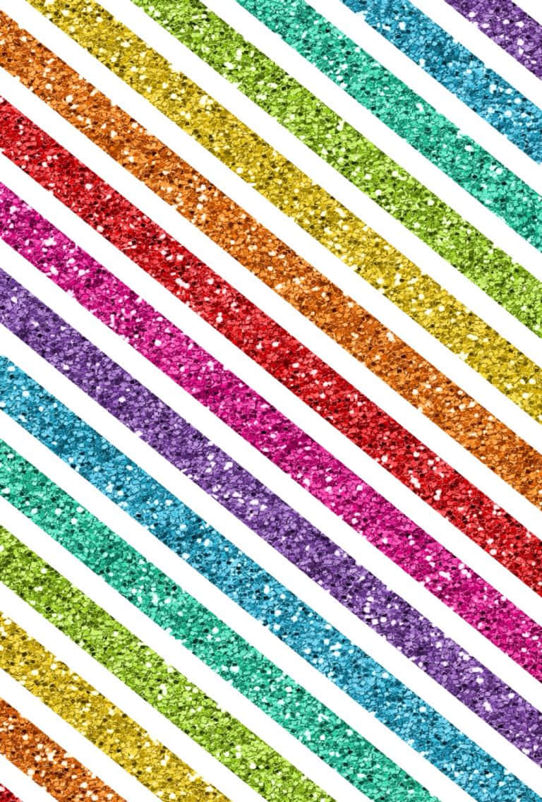 "Feel the sparkle and vibrancy of the rainbow" Wallpaper