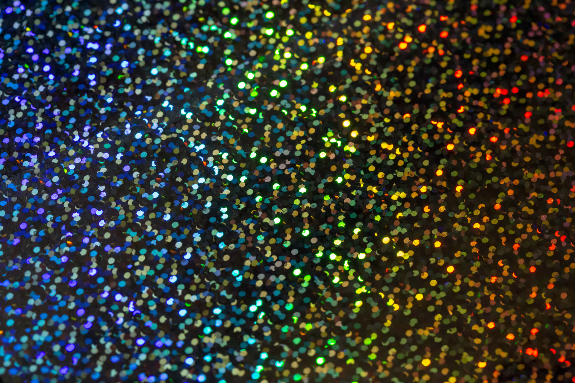 Radiant Rainbow Glitter Wallpaper